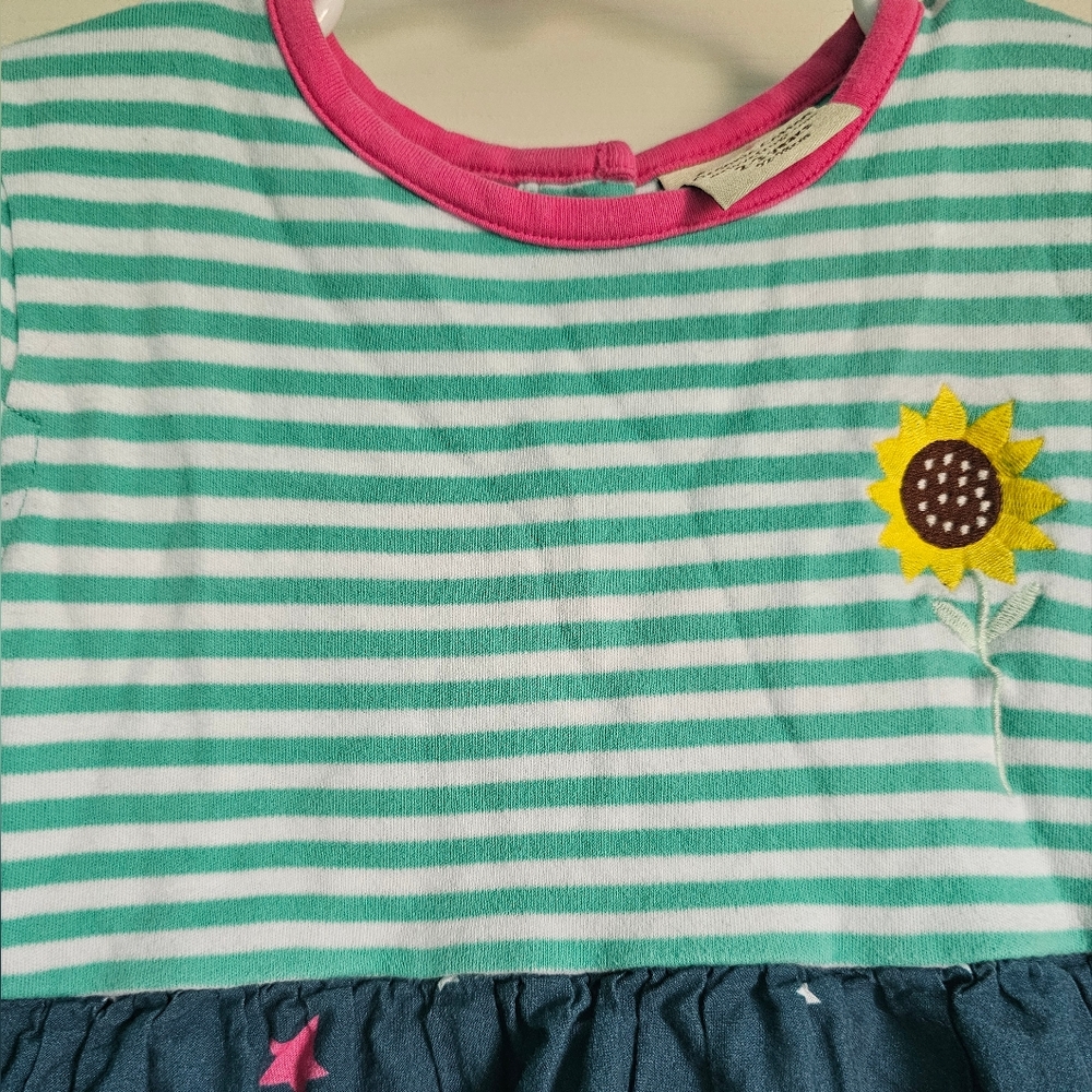FRUGI Sunflower & Unicorn Dress